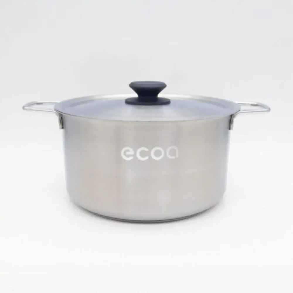 Ecoa Stainless Pot With Lid 6Ltr